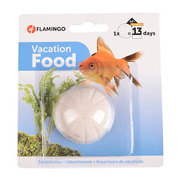 Bloc Alimentaire Poissons Pour Les Vacances. Pour Aquarium. - Flamingo Pet Products - Fl-400065