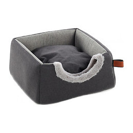 Panier Kenzie 2 En 1. Gris. Pour Chat. - Flamingo Pet Products - Fl-561205