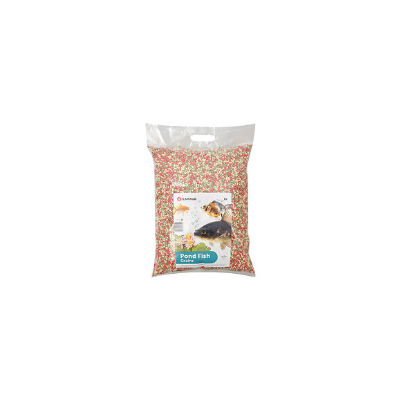 Nourriture Poisson D'étang, Granulat -15 Litres - Flamingo Pet Products - Fl-1030480
