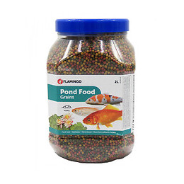 2 Litres, Nourriture Poisson D'étang, Granulat. - Flamingo Pet Products - Fl-1030469