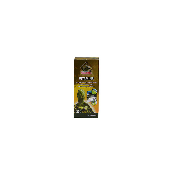 Vitamine Pour Tortue 20 Ml. - Flamingo Pet Products - Fl-401781