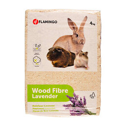 Copeaux De Bois Avec Lavande Pour Rongeur 4kg - Flamingo Pet Products - Fl-201607