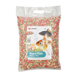 15 Litres, Nourriture Poisson D'étang, Sticks - 1,2 Kg - Flamingo Pet Products - Fl-1030482