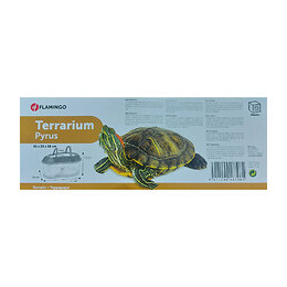 Terrarium  Pyrus Pour Tortues. 31 X 23 X 15 Cm. Pour Amphibien. - Flamingo Pet Products - Fl-405578
