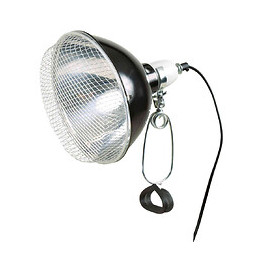 Lampe Réflecteur À Pince Avec La Grille De Sécurité 250 W. Pour Reptiles. - Trixie - Tr-76071