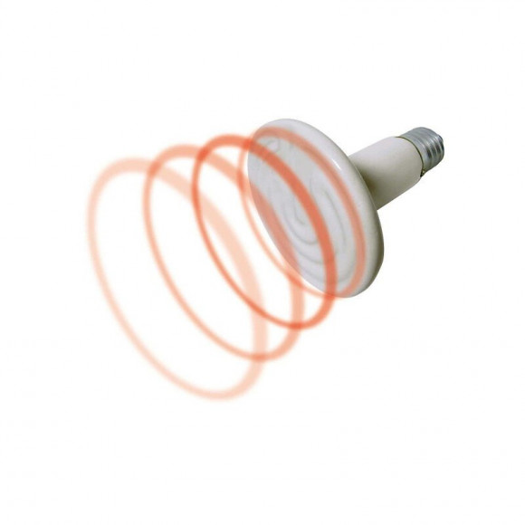 Lampe Céramique Helios - 100 W. Pour Terrarium. - Flamingo Pet Products - Fl-101901