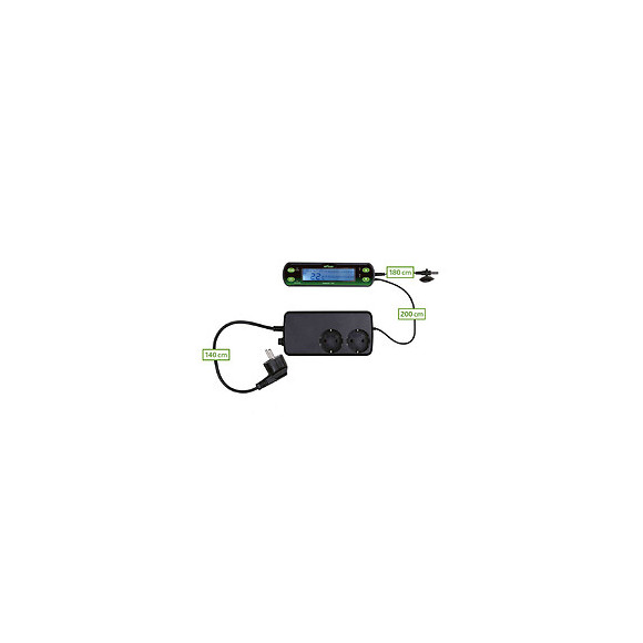 Thermostat Digital Avec Deux Circuit. Pour Reptiles. - Trixie - Tr-76124