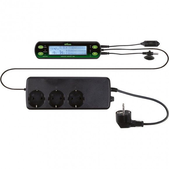 Thermostat/hygrostat Digital Avec Deux Circuits . Pour Reptile. - Trixie - Tr-76125