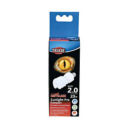 Lampe 23 W Uv-a, Uv-b Compacte 2.0 .pour Reptiles. - Trixie - Tr-76033