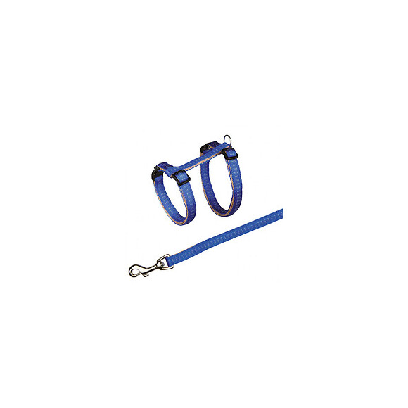 Harnais Softline Elegance Avec Laisse Pour Chats 27-44 Cm, Couleurs Aléatoires. - Trixie - Tr-4195