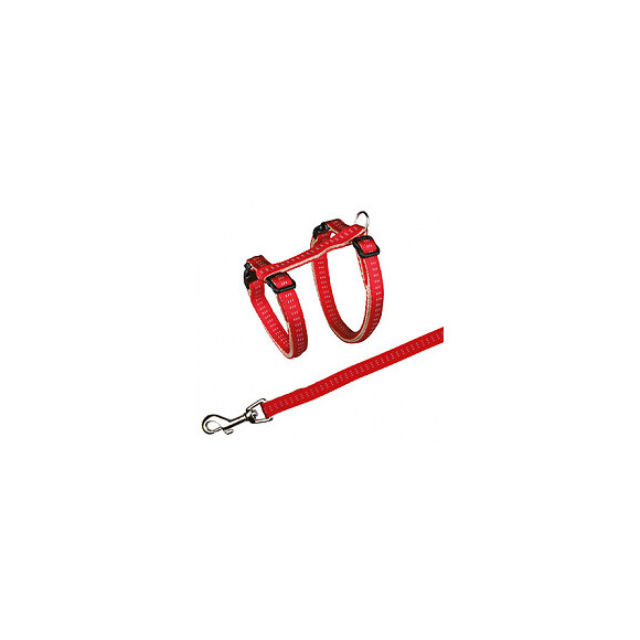 Harnais Softline Elegance Avec Laisse Pour Chats 27-44 Cm, Couleurs Aléatoires. - Trixie - Tr-4195