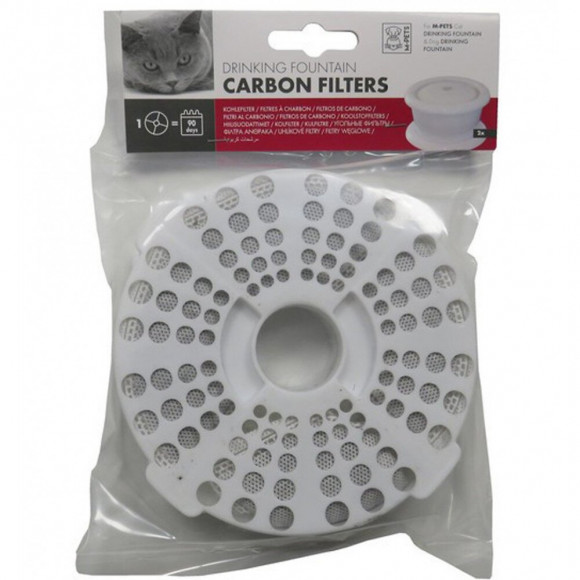 Filtre Pour Fontaine A Eau, Trevi 3l, Lot De 2 Filtres. - Flamingo Pet Products - Fl-517944