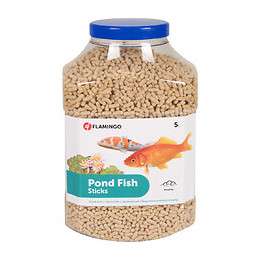 5 Litres, Nourriture Poisson D'étang, Sticks 4 Mm. - Flamingo Pet Products - Fl-1030466-x01