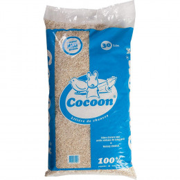 Litière Végétale Chanvre 30 Litres. Pour Rongeur Oiseaux Et Reptiles. - Flamingo Pet Products - Fl-208082