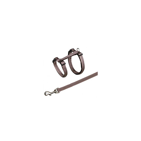 Harnais Softline Elegance Avec Laisse Pour Chats 27-44 Cm, Couleurs Aléatoires. - Trixie - Tr-4195