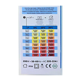 Chauffage D'aquarium Sunlike 200 W. Longueur 29 Cm. - Flamingo Pet Products - Fl-401798