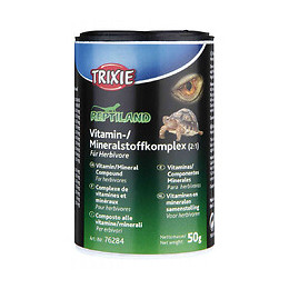 Vitamines Et Minéraux 50 G Pour Reptiles Herbivores - Trixie - Tr-76284