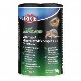 Vitamines Et Minéraux 50 G Pour Reptiles Herbivores - Trixie - Tr-76284