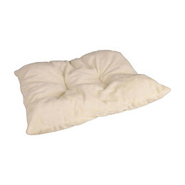 Panier Et Coussin Clio  Rectangulaire. 45 X 38 X 12 Cm.  Blanc.  Pour Chat. - Flamingo Pet Products - Fl-560826