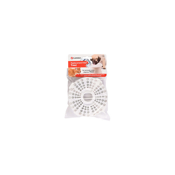 Filtre Pour Fontaine A Eau, Trevi 3l, Lot De 2 Filtres. - Flamingo Pet Products - Fl-517944
