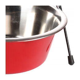 Ecuelle Duo Ø 21 Cm. 1600 Ml. Avec Support Arjun. L. Pour Chien - Flamingo Pet Products - Fl-520829