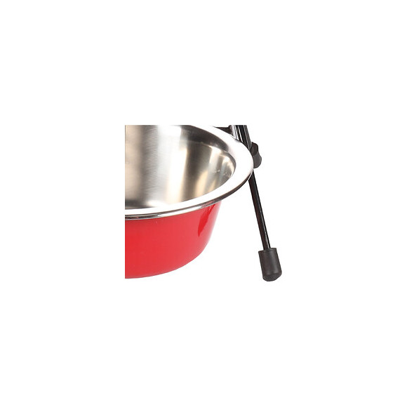 Ecuelle Duo Ø 11 Cm. 200 Ml. Avec Support Arjun.  Xs . Pour Chat - Flamingo Pet Products - Fl-520826