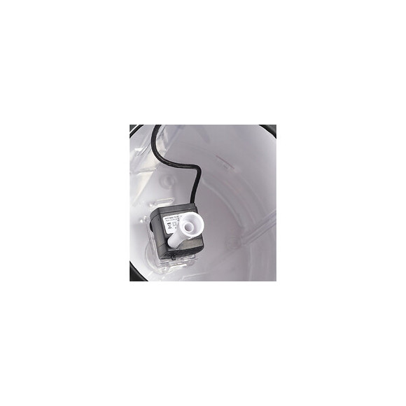 Fontaine À Eau Sensor Adriana Noir. 2 Litres.  Pour Chat Et Chien. - Flamingo Pet Products - Fl-561213