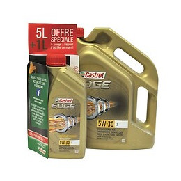 Castrol Huile Moteur Edge - 5w-30 Ll 5+1l