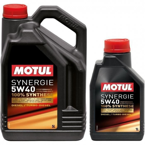 Motul Huile  Synergie Diesel 5w40 5+1l Bidon