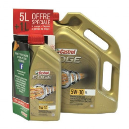Castrol Huile Moteur Edge - 5w-30 Ll 5+1l