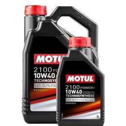 Motul Huile  2100 Power+ Essence 10w40 5+1l Bidon