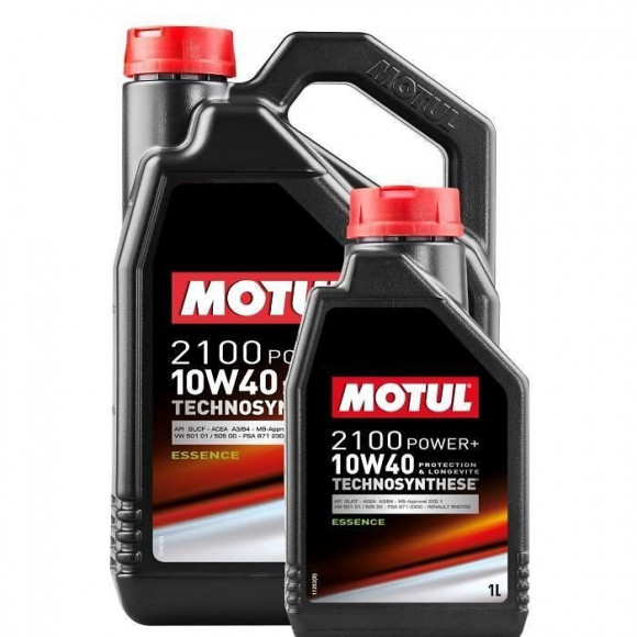 Motul Huile  2100 Power+ Essence 10w40 5+1l Bidon