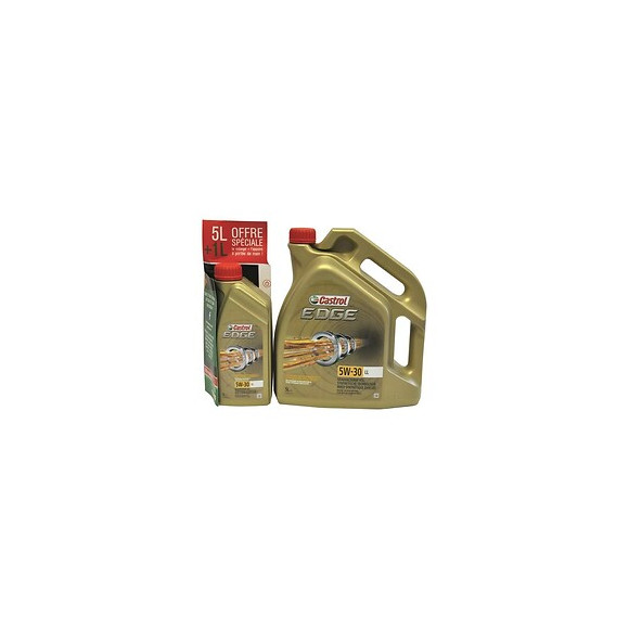 Castrol Huile Moteur Edge - 5w-30 Ll 5+1l