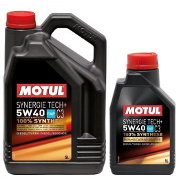 Motul Huile  Synergie Tech+ 5w40 5+1l Bidon