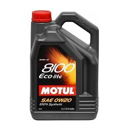 Motul Huile  8100 Eco-lite 0w20 5l Bidon