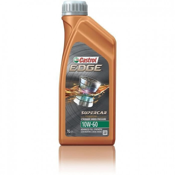 Castrol Huile Moteur Edge Supercar 10w-60 - 1 L - Avec Titanium Fst