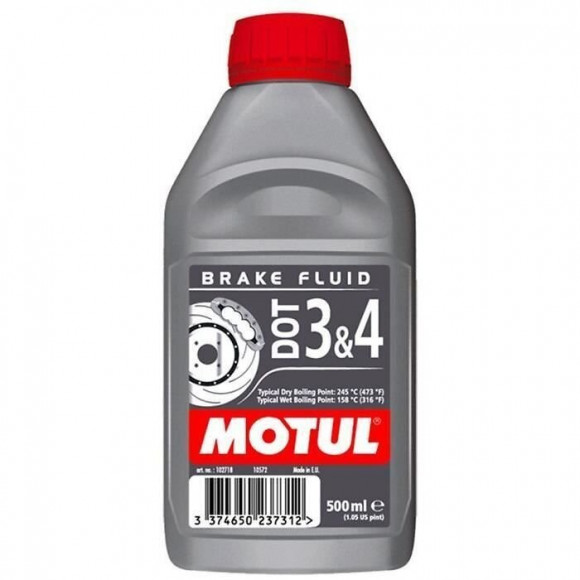 Motul Liquide De Frein  Dot3/dot4 500ml Bidon