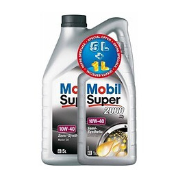 Mobil Huile S2000 10w40 5 + 1l Gratuit