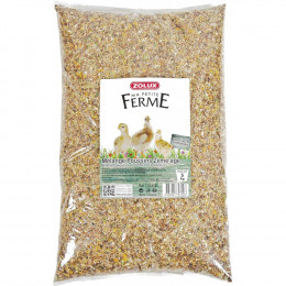 Alimente Composé. Mélange Poussin 2eme Âge. 5 Kg. Basse Cour. - Zolux - Zo-175312