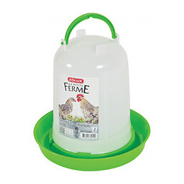 Abreuvoir En Plastique. Capacité 3 Litres. Basse Cour. - Zolux - Zo-175602