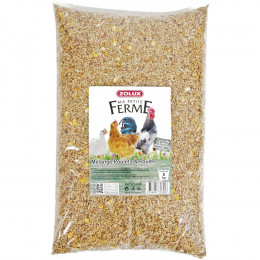 Aliment Composé. Mélange Poulets Et Poules. 5 Kg. Basse Cour. - Zolux - Zo-175304
