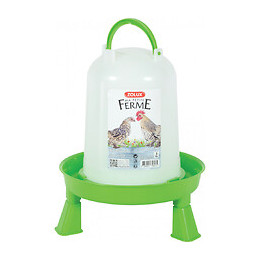 Abreuvoir En Plastique Avec Pieds. Capacité 3 Litres. Basse Cour. - Zolux - Zo-175607