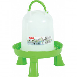 Abreuvoir En Plastique Avec Pieds. Capacité 1.5 Litres. Basse Cour. - Zolux - Zo-175606