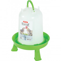 Abreuvoir En Plastique Avec Pieds. Capacité 3 Litres. Basse Cour. - Zolux - Zo-175607