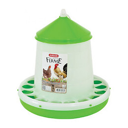 Mangeoire Silo En Plastique . Capacité 4 Kg. Basse Cour. - Zolux - Zo-175623