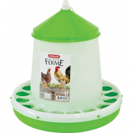 Mangeoire Silo En Plastique . Capacité 4 Kg. Basse Cour. - Zolux - Zo-175623