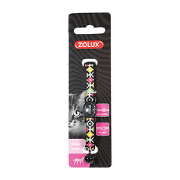 Collier Arrow Nylon Réglable De 17 À 30 Cm. Noir . Pour Chat. - Zolux - Zo-520028noi