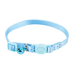 Collier Ethnic Nylon Réglable De 17 À 30 Cm. Bleu . Pour Chat. - Zolux - Zo-520025ble