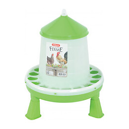 Mangeoire Silo En Plastique Avec Pieds. Capacité 4 Kg. Basse Cour. - Zolux - Zo-175628