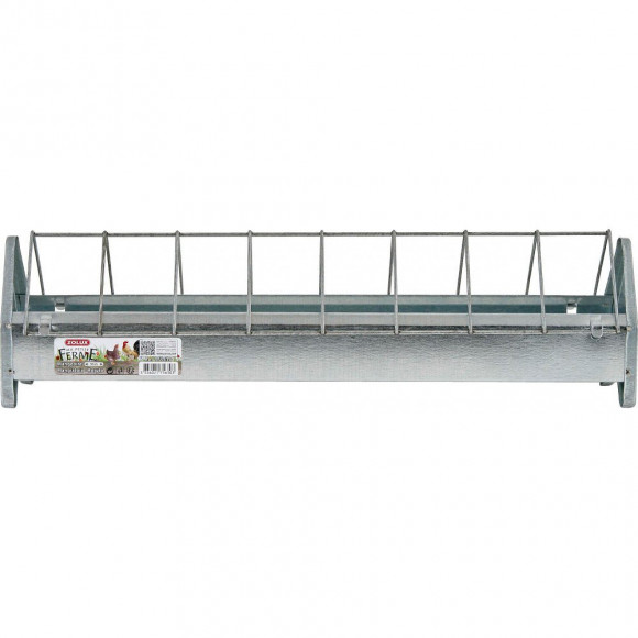 Mangeoire Galvanisé 50 Cm.  Pour Basse Cour. - Zolux - Zo-175630